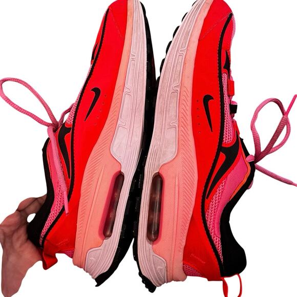 Nike Air Max Bliss Shoes Women's 9.5 Laser Pink/White/Solar Red Run DH5128 600 - Picture 9 of 11